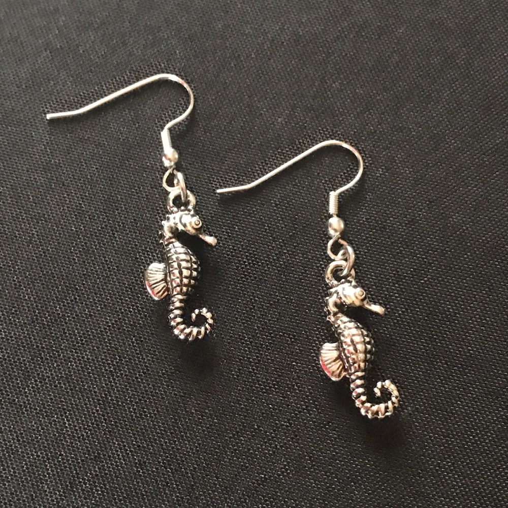 Seahorse earrings